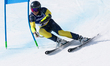 LINDSTROEM Aaron (SWE) competes in the Men's Alpine Skiing Super-G Standing on day three o...