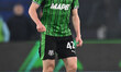 Kristian Thorstvedt of U.S. Sassuolo is in action during the 28th matchday of the Serie A...