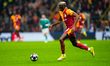 Victor Osimhen of Galatasaray A.S. is in action during the UEFA Champions League 2025/26 R...