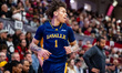 Ashton Walker of the La Salle Explorers is present during an NCAA men's basketball game at...