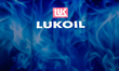 The Lukoil logo appears on a smartphone screen in this photo illustration, as the Russian...