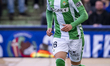 Valentin Gomez of Real Betis Balompie is in action with the ball during the LaLiga EA Spor...