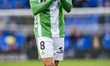 Pablo Fornals of Real Betis Balompie cheers the fans at the end of the LaLiga EA Sports fo...