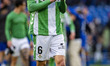 Sergi Altimira of Real Betis Balompie cheers the fans at the end of the LaLiga EA Sports f...