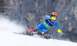 Para Alpine Skiing Giacomo Bertagnolli (ITA) with guide Andrea Ravelli is in action on day...