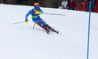 Para Alpine Skiing Giacomo Bertagnolli (ITA) with guide Andrea Ravelli is in action on day...
