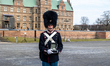 Guard Frederik Gerhardt Nielsen from Aabybro receives the 'King's Watch' from King Frederi...