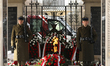 Polish Army soldiers are at the Tomb of the Unknown Soldier in Warsaw, Poland, on March 3,...