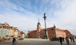 Castle Square is seen in Warsaw, Poland, on March 3, 2026. 