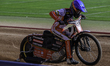 Dan Bewley of Belle Vue Aces performs a practice start during the Belle Vue Aces Media Day...