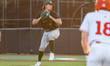 Tyler Vargas (51) of the Wagner Seahawks delivers a pitch during an NCAA baseball game at...