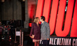Francesca Barra and Claudio Santamaria attend the ''Idoli'' premiere at Space Cinema Moder...