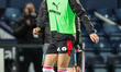 Cameron Bragg of Southampton FC warms up during the Sky Bet Championship match between Wes...