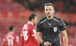 Referee Adam Herczeg officiates the Sky Bet Championship match between Middlesbrough and C...