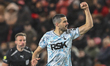 Conor Coady of Charlton Athletic celebrates after scoring during the Sky Bet Championship...