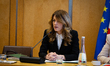 Maud Bregeon, delegate minister, government spokesperson, responsible for energy within th...
