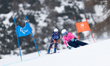 Para Alpine Skiing Menna Fitzpatrick (GBR) and guide Katie Guest compete in the Women's Gi...