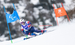 Audrey Crowley from the USA competes in the Women's Giant Slalom on day six of the Milano...