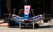 The BWT Alpine F1 Team front wing is at the 2026 Formula 1 Chinese Grand Prix, round 2 of...
