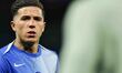 Enzo Fernandez of Chelsea stands ahead of the UEFA Champions League round of 16 first leg...