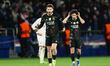 Khvicha Kvaratskhelia of Paris Saint-Germain celebrates after scoring a goal during the UE...