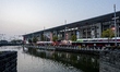The main gate of the circuit is present during the Formula 1 China Shanghai media day at t...