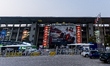 The main gate of the circuit is present during the Formula 1 China Shanghai media day at t...