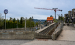 The Underground (T-bane) Line 1 station, on the line towards Frognerseteren, is directly a...