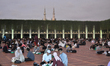 A number of Muslims break their fast together at the Istiqlal Mosque in Jakarta, Indonesia...