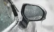 Freezing rain accumulates on a car in Montreal, Quebec, Canada, on March 12, 2026, followi...