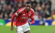 Callum Hudson-Odoi of Nottingham Forest plays during the UEFA Europa League Last 16 match...