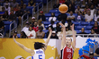 Paige Bueckers #4 plays during the game at the 2026 FIBA World Cup Qualifying Tournament b...