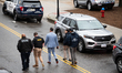Multiple state and federal law enforcement agencies respond to a mass shooting at Old Domi...