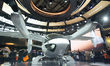 A flying taxi is on display at the Dreame booth at the Dreame SNEIC expo center in Shangha...