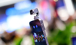 A close-up view of the innovative Honor Robot Phone is showcased at the Honor booth. This...