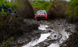 Driver Oliver Solberg and co-driver Elliott Edmondson of the team Toyota Gazoo Racing WRT...