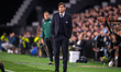 Paulo Fonseca, head coach of Olympique Lyon, is seen in action during the UEFA Europa Leag...