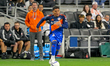 Cincinnati midfielder, Ender Echinique, appears during the Concacaf Champions Cup Round On...