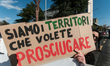 People participate in the protest by the Castelli Romani and Albano area committees agains...