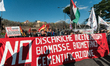 People participate in the protest by the Castelli Romani and Albano area committees agains...