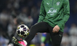 Rayan Ait-Nouri left-back of Manchester City and Algeria during the warm-up before the UEF...
