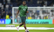 Marc Guehi centre-back of Manchester City and Cote d'Ivoire during the warm-up before the...
