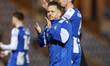 Jack Payne of Colchester United thanks the supporters after the Sky Bet League 2 match bet...