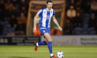 Tom Flanagan of Colchester United plays during the Sky Bet League 2 match between Colchest...