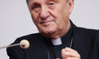 Cardinal Mario Grech, the secretary general of the Synod of Bishops, attends a meeting ahe...