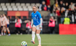 Maria Olafsdottir Gros of Iceland warms up during the 2027 FIFA Women's World Cup Qualifie...
