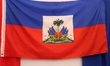 A Haitian flag is seen at the World Fair held in the External Plaza of the Monterrey Insti...