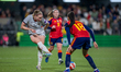 Hlin Elriksdottir of Iceland plays during the 2027 FIFA Women's World Cup Qualifier match...