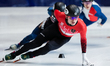 Nicolas Andermann of Austria competes in the Men's 1000m Heats during the ISU Short Track...