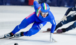 Lorenzo Previtali of Italy competes in the Men's 5000m Relay Quarterfinals during the ISU...
